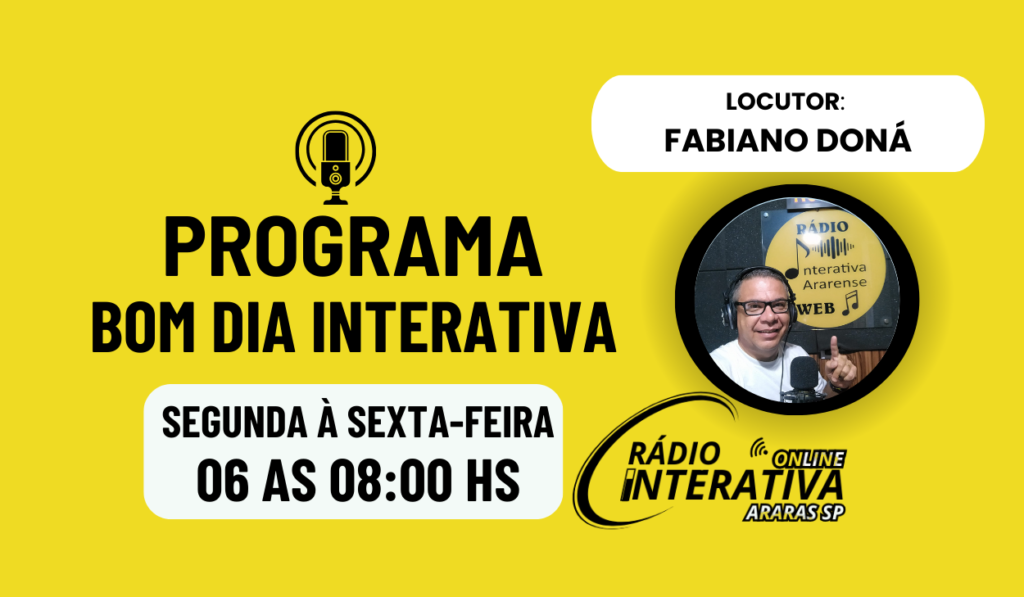 PROGRAMA BOM DIA INTERATIVA – AO VIVO