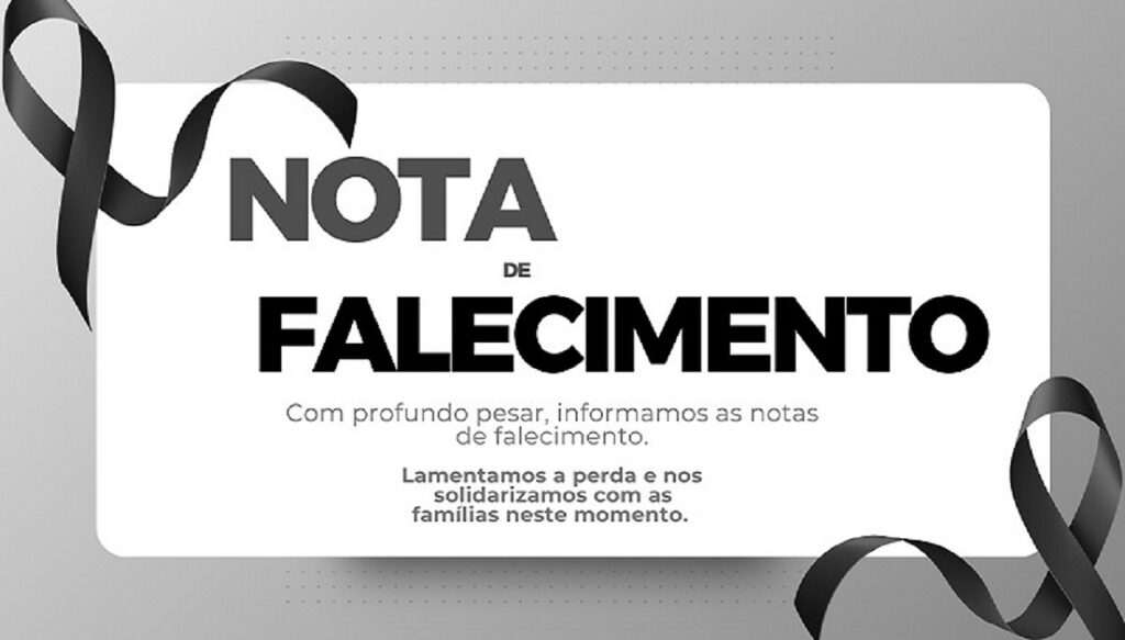 NOTAS DE FALECIMENTO – ARARAS SP – SÁBADO – 14/06/2025